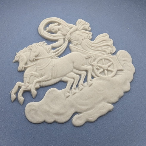 英国ヴィンテージ ウェッジウッド ジャスパーウェア製 ディッシュ ペールブルー