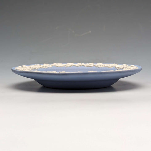 British Vintage Wedgwood Jasperware Dish Pale Blue