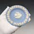 British Vintage Wedgwood Jasperware Dish Pale Blue