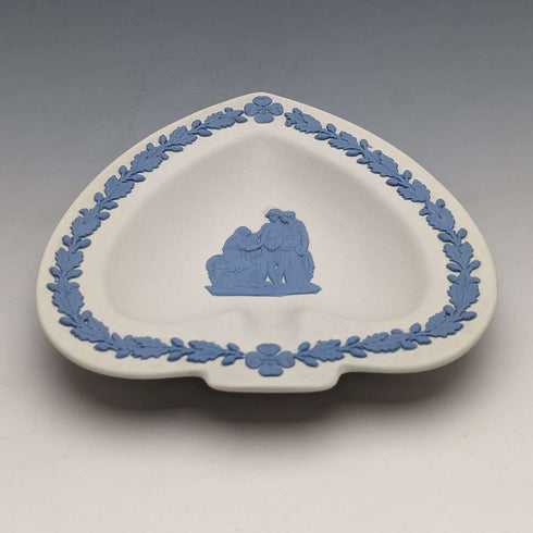 英國復古韋奇伍德碧玉鏟形盤子白色