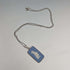 1973 British Vintage Wedgwood Sterling Silver & Jasperware Pendant Necklace