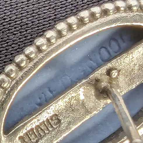 British Vintage Wedgwood Silver & Jasperware Earrings