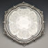 1903 British Antique Sterling Silver Salva Tray Diameter 32cm 824g GOLDSMITHS & SILVERSMITHS