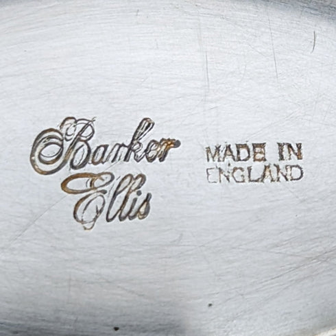 英國復古鍍銀高腳碗盤 Barker Ellis