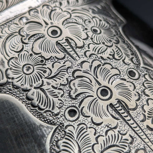 Circa 1880 British antique silver plated teapot