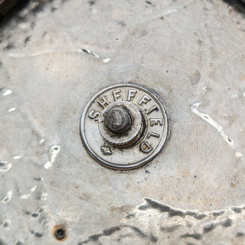 Circa 1880 British antique silver plated teapot