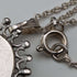 1978 British Vintage Wedgwood Sterling Silver & Green Jasper Pendant Necklace