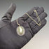 1978 British Vintage Wedgwood Sterling Silver & Green Jasper Pendant Necklace
