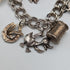 1976 British Vintage Sterling Silver Charm Bracelet 46g