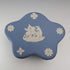 British Vintage Wedgwood Jasperware Star-shaped Box Holder Pale Blue