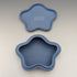 British Vintage Wedgwood Jasperware Star-shaped Box Holder Pale Blue