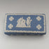 British Vintage Wedgwood Jasperware Rectan Box Accessory Pale Blue