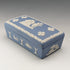 British Vintage Wedgwood Jasperware Rectan Box Accessory Pale Blue