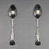 Circa 1914 British Antique Sterling Silver Teaspoon Pair Mappin & Webb