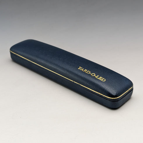 英國復古 Yard O' Red 捲製銀色六角形自動鉛筆(附盒子)