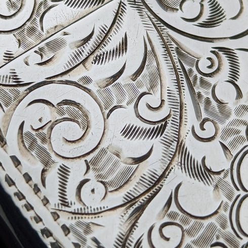 1912年 英国アンティーク 純銀製 ヴェスタケース マッチケース William Henry Sparrow