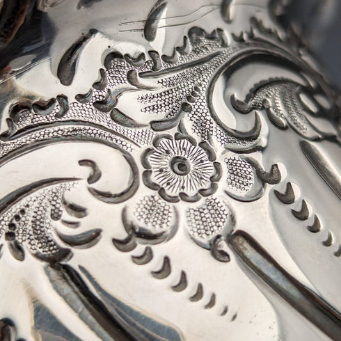 1891 年英國古董純銀糖罐和奶油壺 88 克 James Dixon & Sons