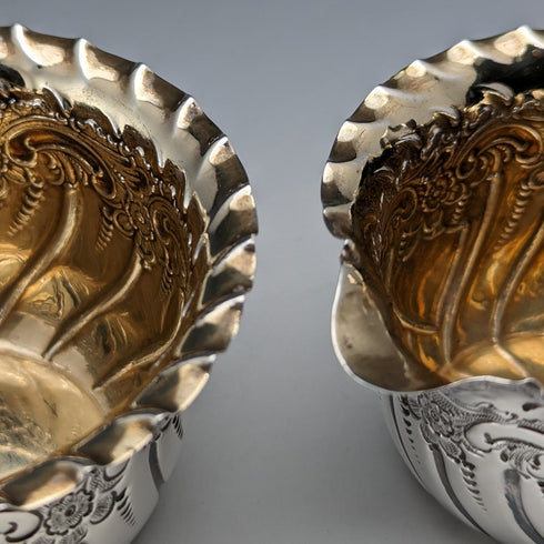 1891 年英國古董純銀糖罐和奶油壺 88 克 James Dixon & Sons