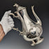 Circa 1880 British Antique Silver Plated Coffee Pot Martin & Hall