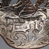 1911 British Antique Sterling Silver Large Tea Caddy Spoon Berthold Hermann Muller