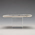 1910 British Antique Sterling Silver Card Case Scroll Pattern 90g