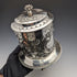 Circa 1895 British Antique Silver Plated Biscuit Barrel James Deakin & Sons