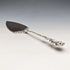 Antique 800 Silver Pastry Server with Rose Sculpture