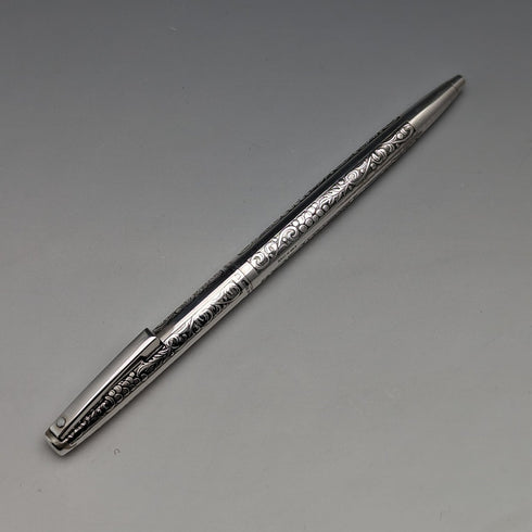 美國復古 Schafer 純銀原子筆帶盒