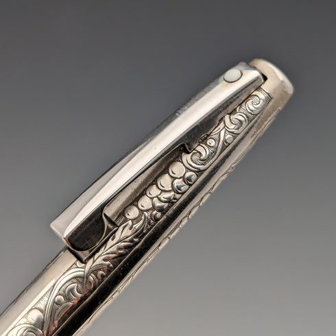 美國復古 Schafer 純銀原子筆帶盒