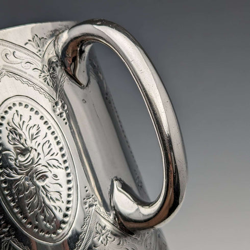 1885 British Antique Sterling Silver Mug 120g Mappin & Webb