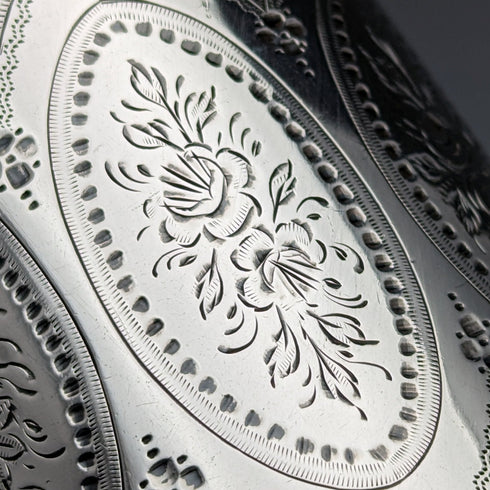 1885年 英国アンティーク 純銀製マグカップ 120g Mappin & Webb