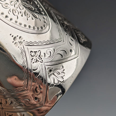 1885年 英国アンティーク 純銀製マグカップ 120g Mappin & Webb