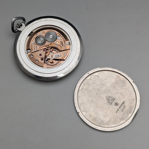 1970年頃 ヴィンテージ オメガ 機械式懐中時計 DeVille 動作良好