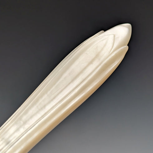 1860年頃 英国アンティーク 白蝶貝ハンドル カトラリー12ペアセット Walker & Hall