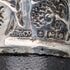 1913 年英國復古男手杖純銀圓形手柄 91 公分黑軸