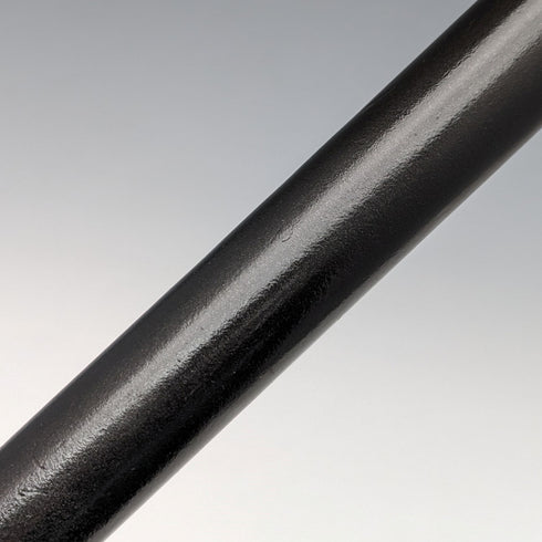 1913 年英國復古男手杖純銀圓形手柄 91 公分黑軸