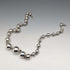 Vintage sterling silver large bead necklace 111g