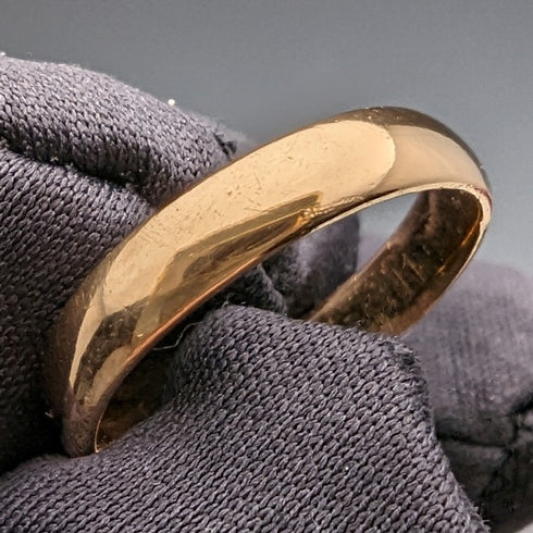 1979 British Vintage Jewelry K22 Gold Ring Ring WM