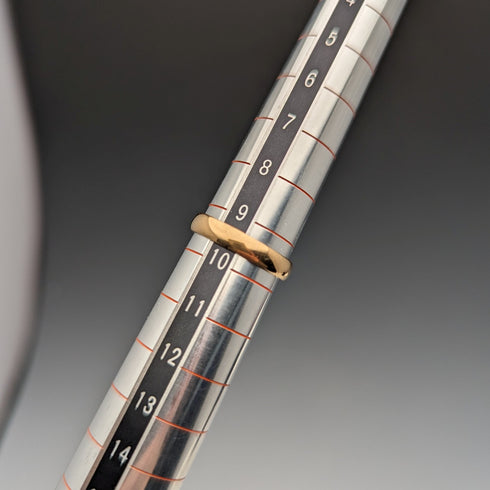 1979 British Vintage Jewelry K22 Gold Ring Ring WM