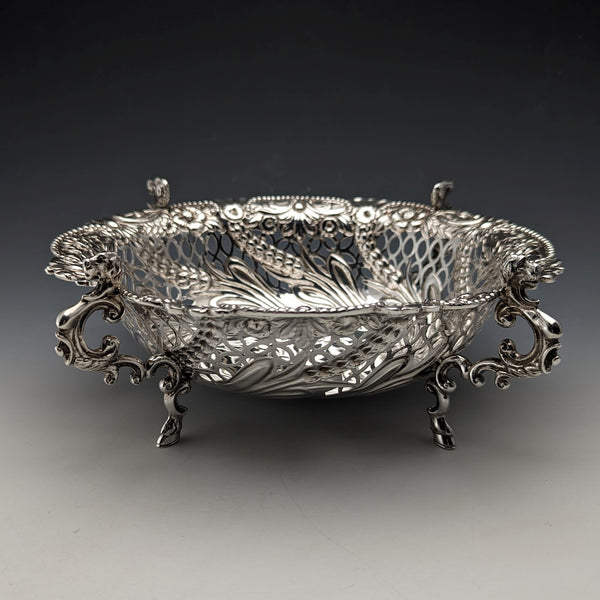 1892 年英國古董純銀無柄中心碗 292 克 Charles Stuart Harris