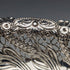 1892 British Antique Sterling Silver Stem Center Bowl 292g Charles Stuart Harris