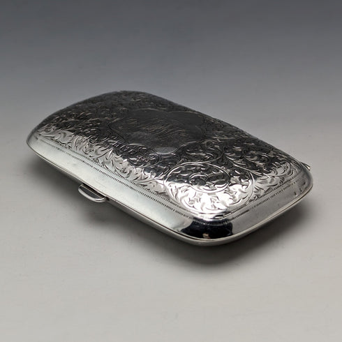 1919 年英國古董純銀零皮夾 69 克 William Hair Haseler