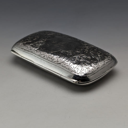 1919 年英國古董純銀零皮夾 69 克 William Hair Haseler