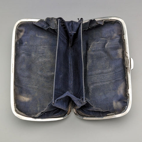 1919 年英國古董純銀零皮夾 69 克 William Hair Haseler