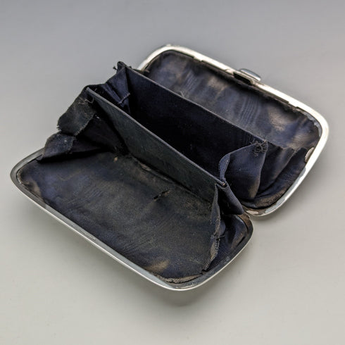 1919 年英國古董純銀零皮夾 69 克 William Hair Haseler