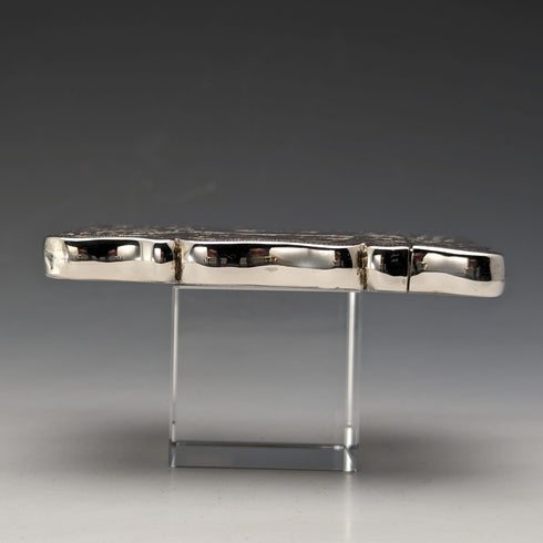 【お取り置き中】1913年 英国アンティーク 純銀製 小型カードケース 59g G Loveridge