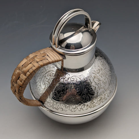 英国ヴィンテージ シルバープレート製 1パイントジャージージャグ