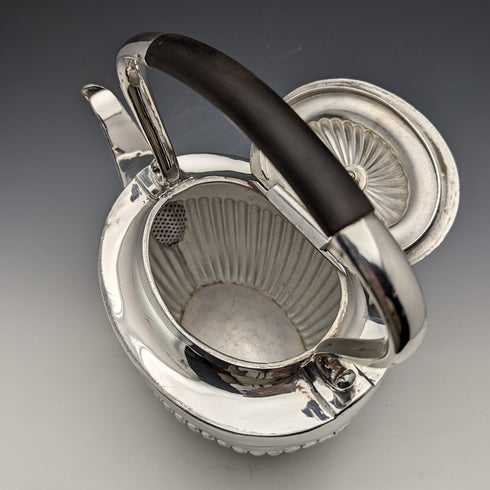 1900年頃 英国アンティーク シルバープレート製 ティーケトルセット John Pound