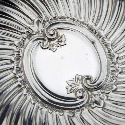 British Vintage Silver Plated Bowl Dish Pair
