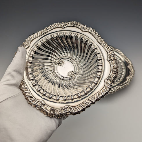 British Vintage Silver Plated Bowl Dish Pair